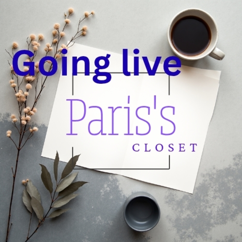 Paris's Closet Sign with Floral Decor